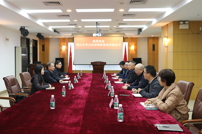 強(qiáng)黨建，促發(fā)展——佛山市非公經(jīng)濟(jì)組織黨委蒞臨我司指導(dǎo)